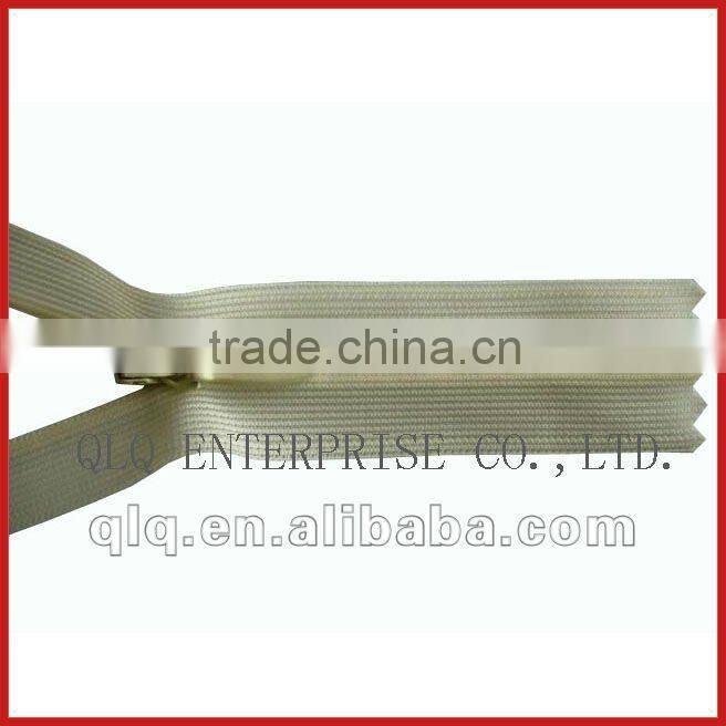 invisible coil Zipper