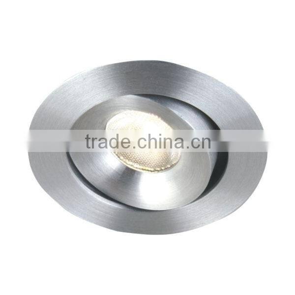 Mini downlight CREE 1W/3W LED Cabinet Light, ceiling dimmable led spot light