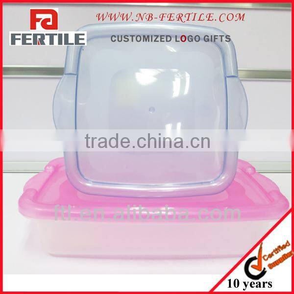 Transparent microwave safe crisper FDA pass