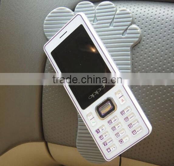 mobile phone holder sticky pu gel anti slip car pad