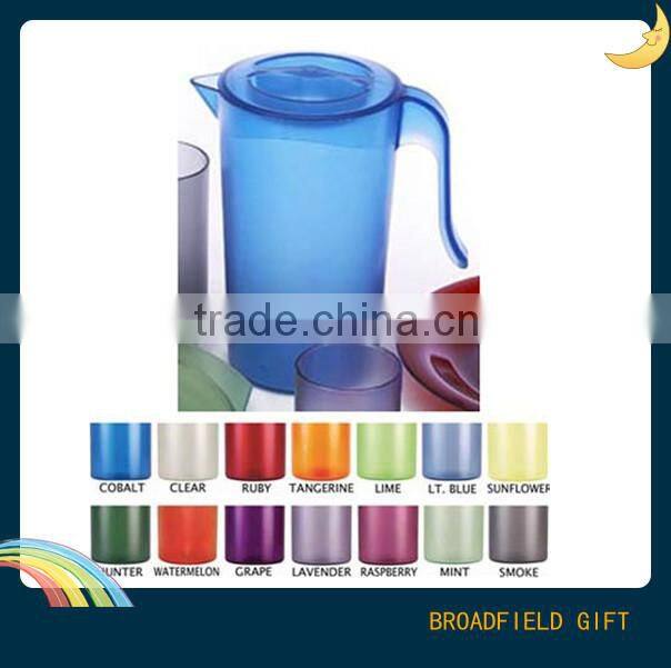 2014 Food Grade clear Alkaline Water Pitcher Filter for Hotel, Bar and Household