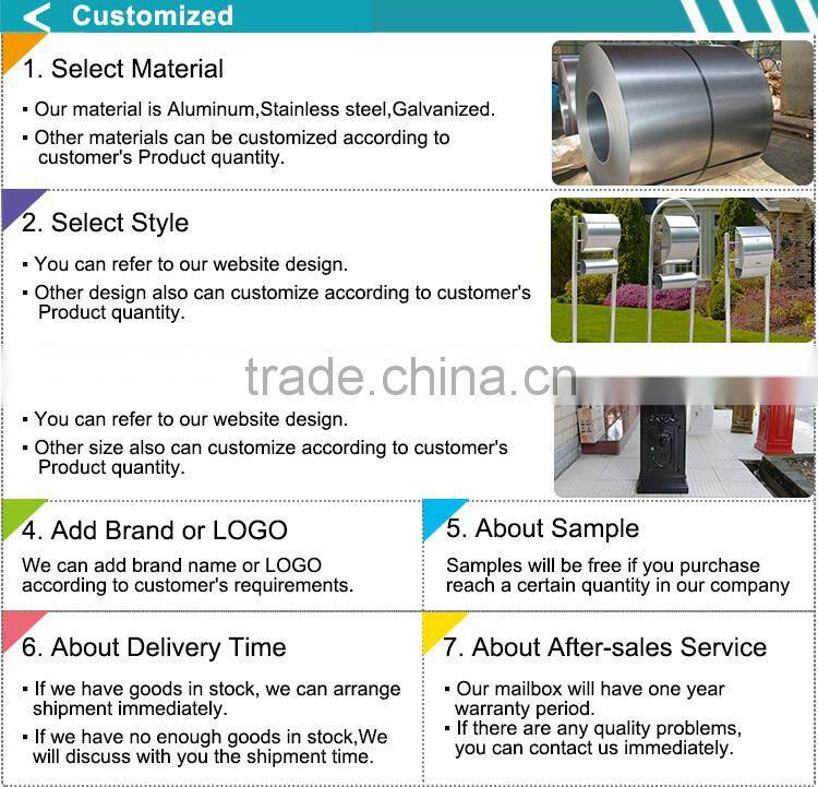 The Most Popular Style In Europe New Product Wrought Aluminiun Us Post Box To Australia From China