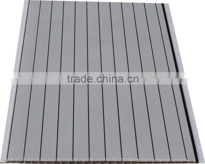 Popular wooden design trasfer printing upvc ceiling panel T040