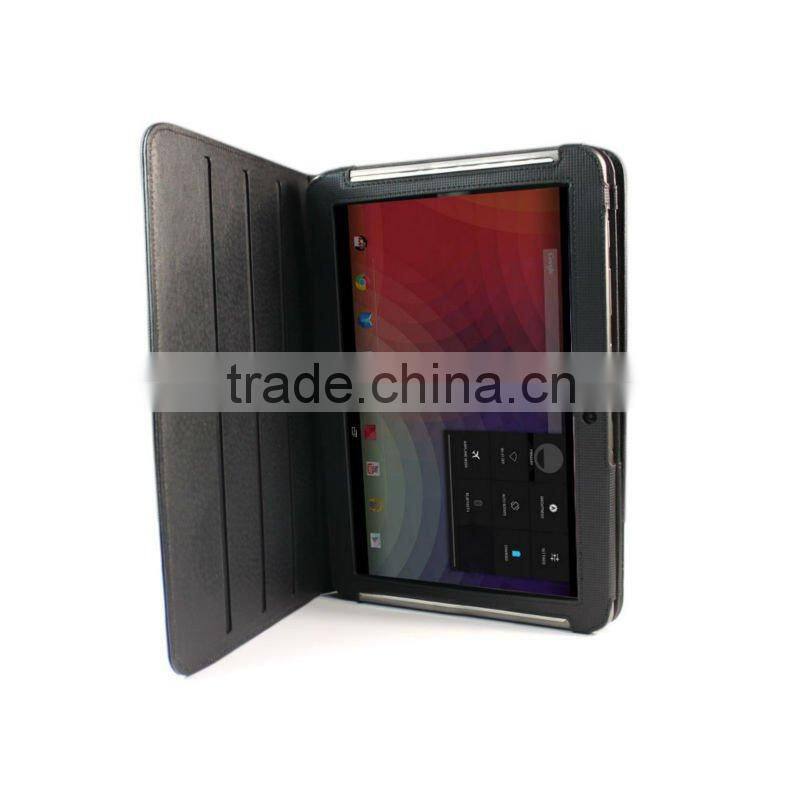 360 degree rotating leather case cover for Google Nexus 10 tablet
