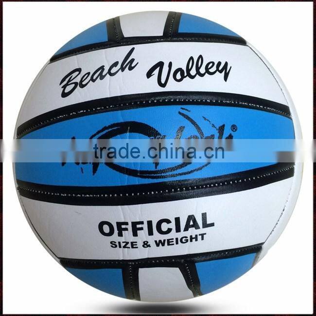 3 layers soft pvc machine stitched volleyball