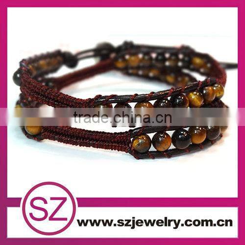2 rolls beautiful fashion gemstone colored stone bracelet