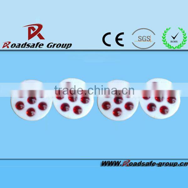 RSG lowest price road reflector/ 7 glass beads panel/plastic reflectors