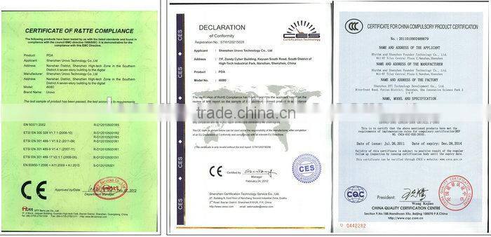 High Capacity 2800mA Battery And Low Consumption Tablet PC Barcode Scanner