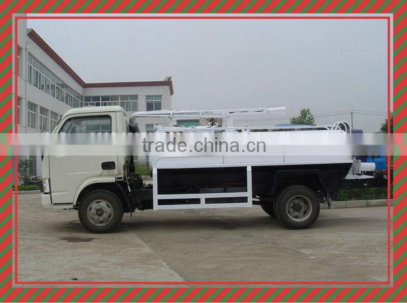 Dongfeng 3000-5000litres liquid waste suction truck