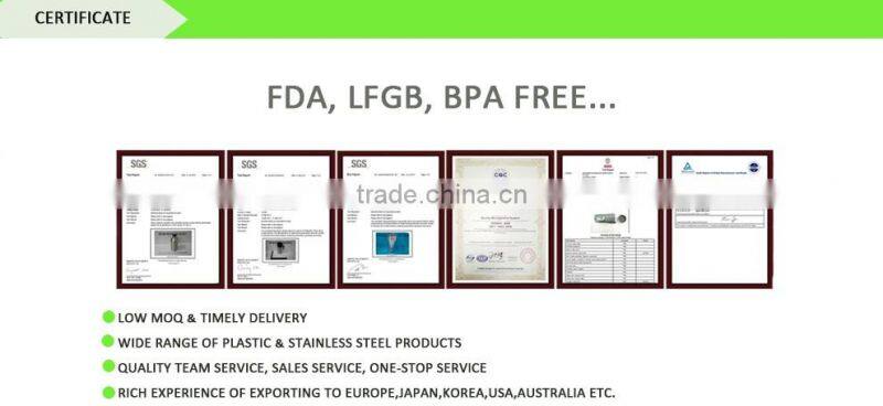 2016 Eco-Friendly promotional Double wall travel mug with leakproof design lid