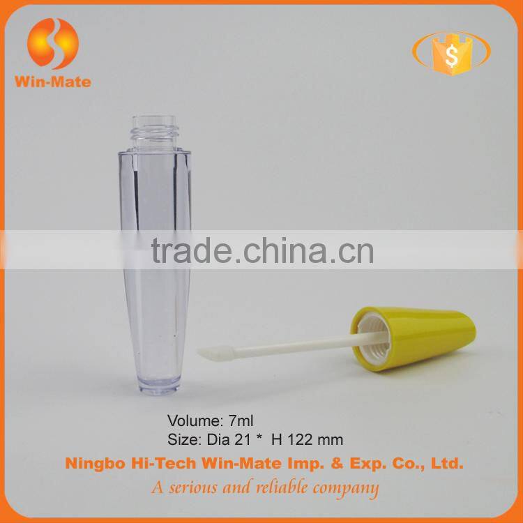 2015 fashion design high quality acrylic empty lip gloss containers