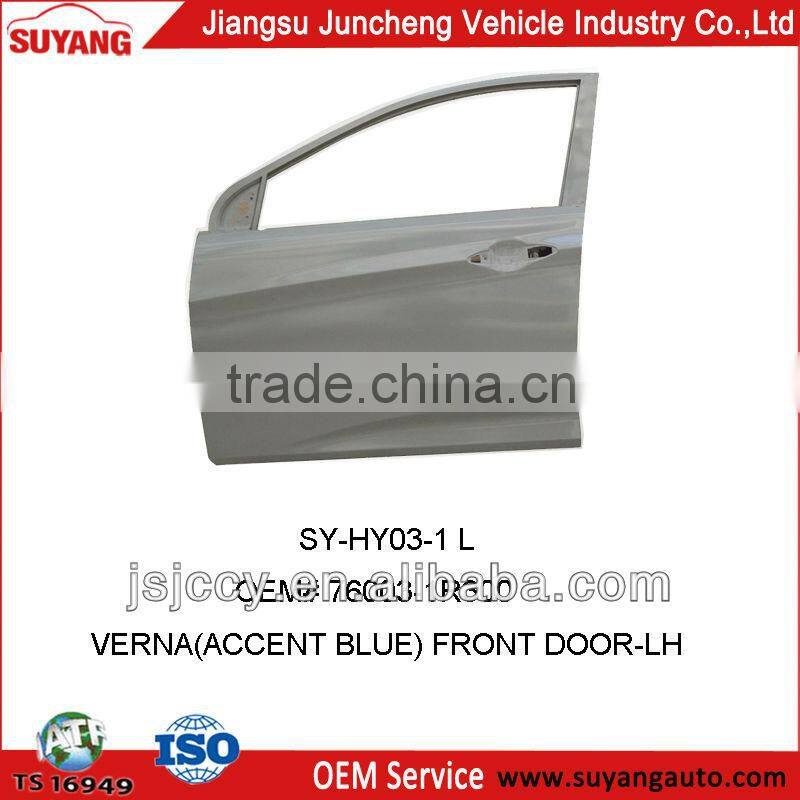 auto spare parts for Hyundai Verna (Accent Blue) Front Car Door OEM#76003-1R300