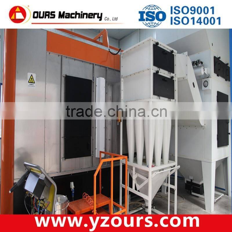 pretreatment and powder coating line for For the steel door production