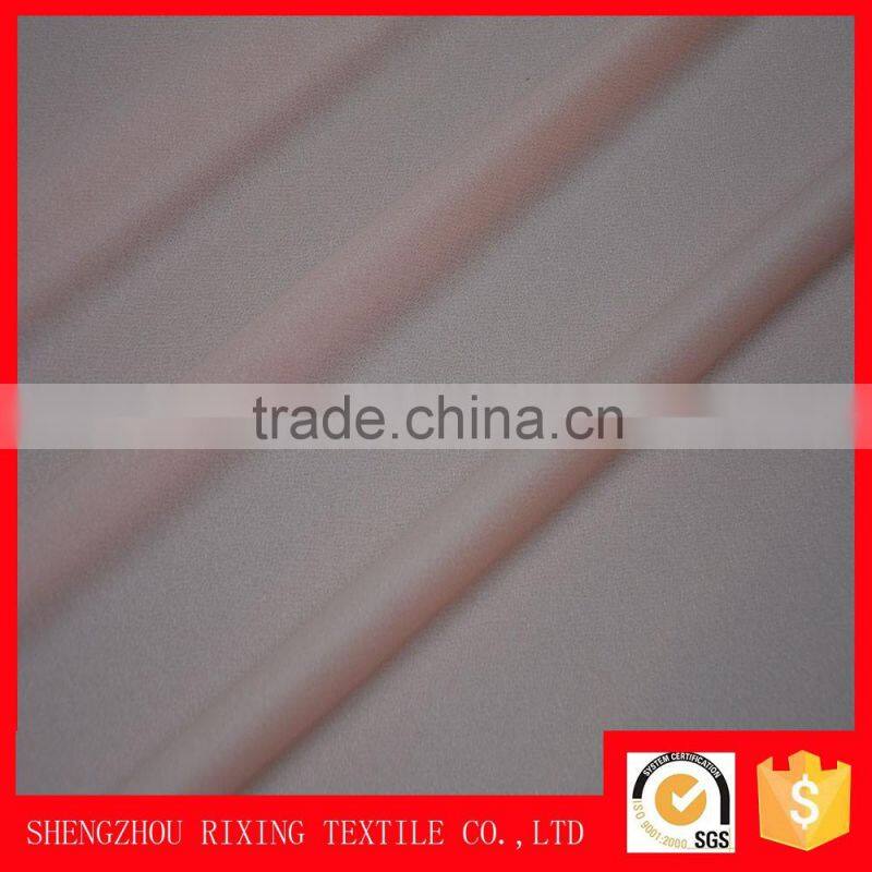 popular 2016 hot sell crepe knitted fabric for free prom dress