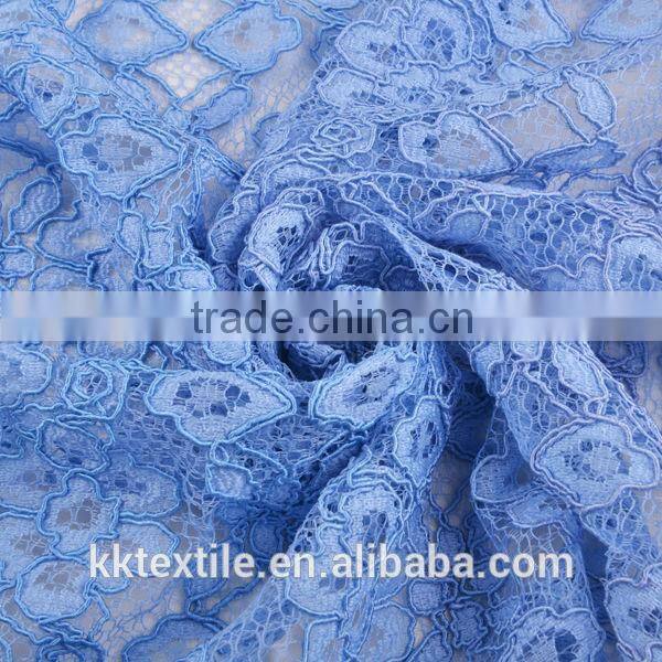 New arrival 2014 best price 45% Cotton 55% Nylon cord lace fabrics