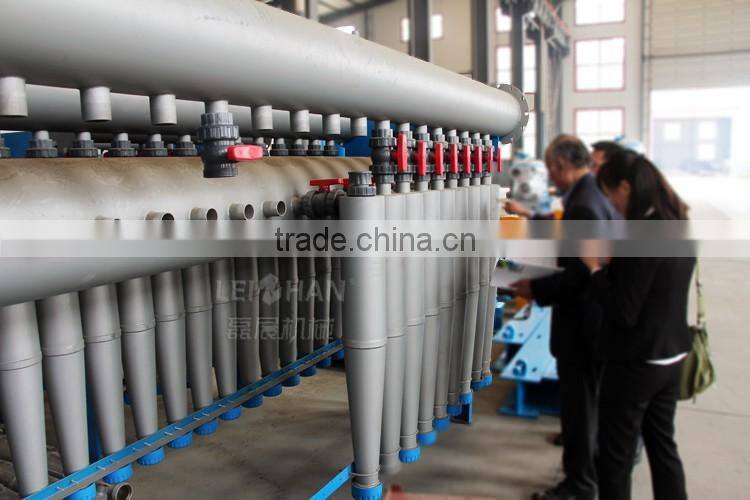 Paper stock preparation pulp sand removal machine