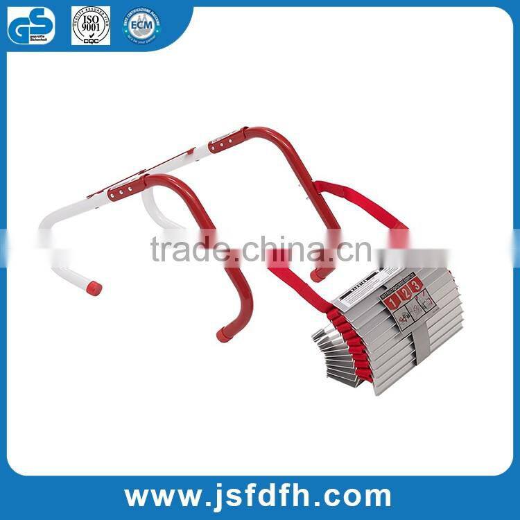 The Newest Aluminum Extension Emergency Ruescue Ladder Fire Escape Ladder With The Cheapest Price