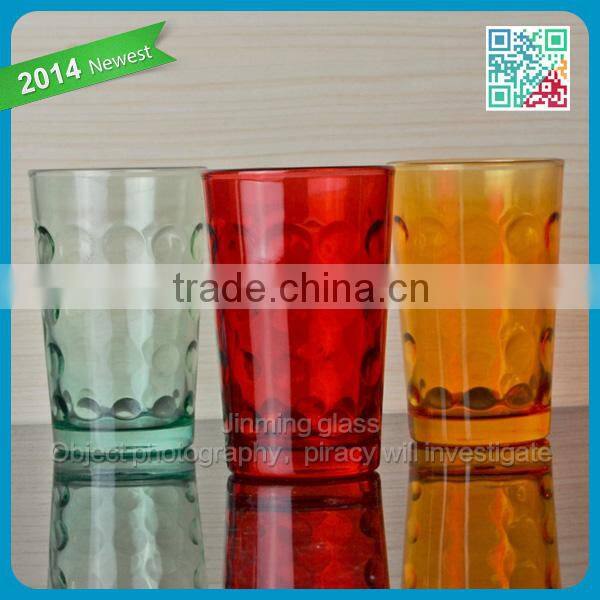 Wholesale colored glass candle holder