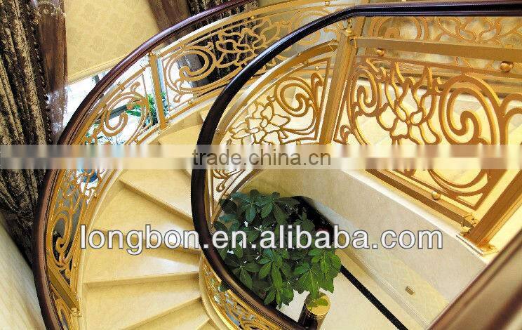 Top-selling classic galvanized metal stair handrail frame