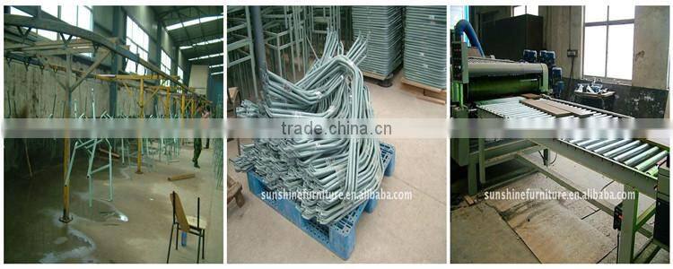 Wood School Furniture 9mm 12mm Plywood School Chair with Tablet