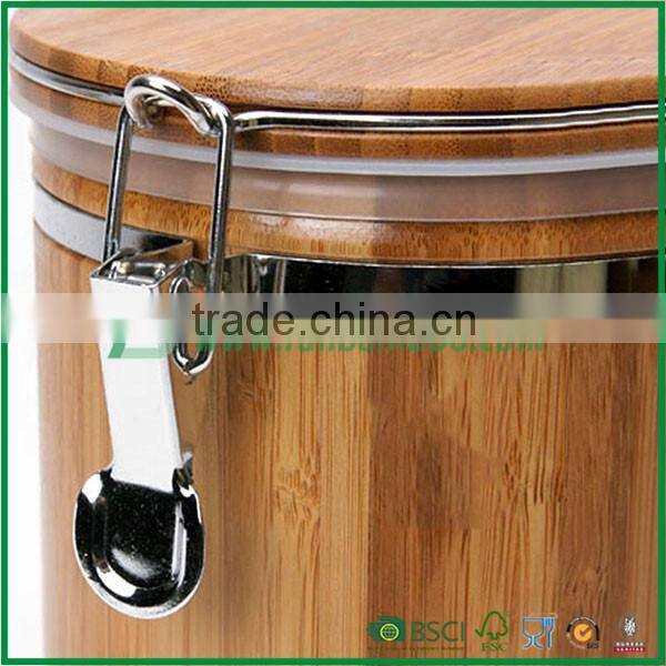 Bamboo Jar Canister