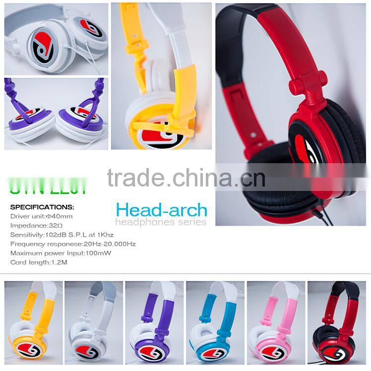 hot sale wired bluetooth headset with high quality fashionable looking