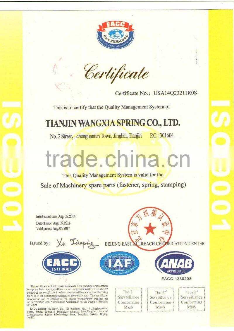 High Precision stamping Spring