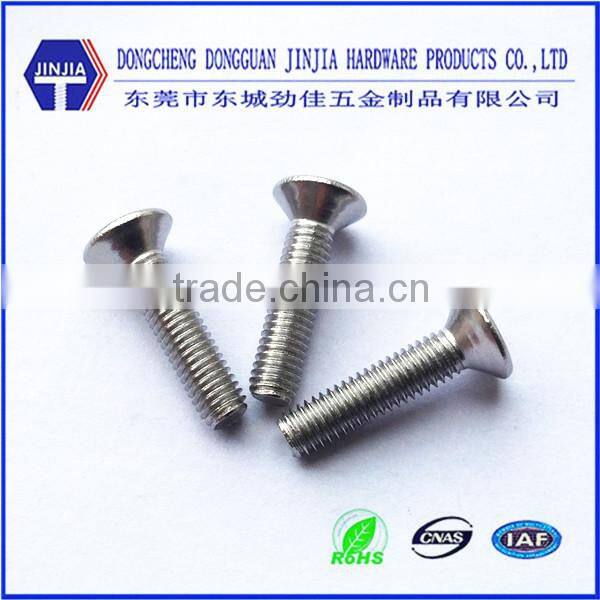 m5*22 SS Hex Socket Countersunk Screw