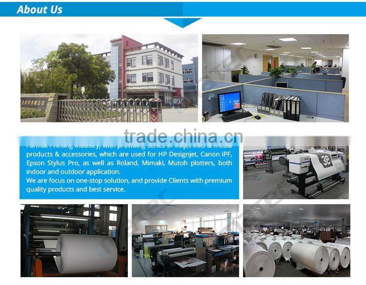 Waterproof Translucent Positive Screen Printing PET Film for Inkjet Plotter 100mic