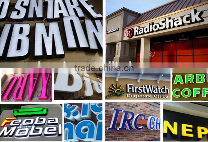 3D Acrylic And Stainless Steel Led Letters