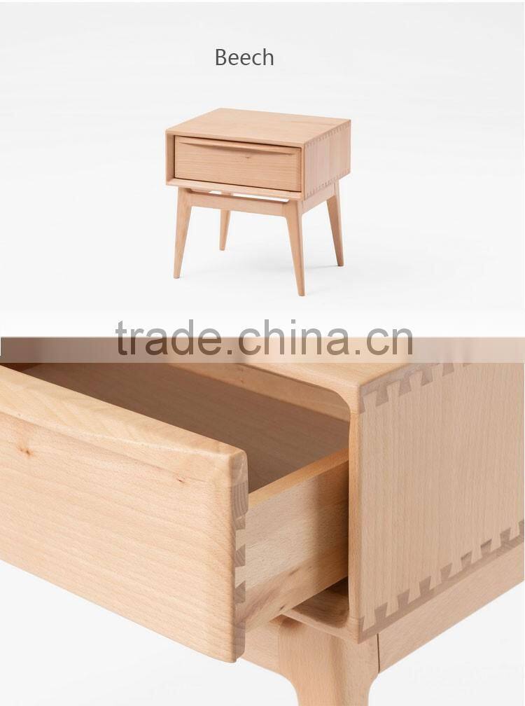 Best selling modern wood bedside simple bed table design