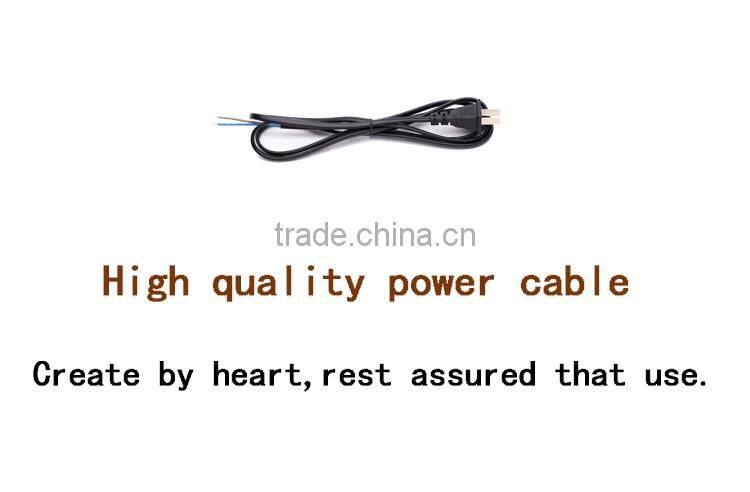 Chinese 2pin flat electrical male to IEC power wire