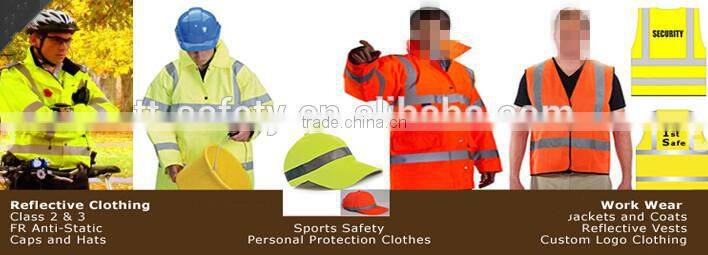 custom high visibility safety work wear reflective work shirts with short sleeve
