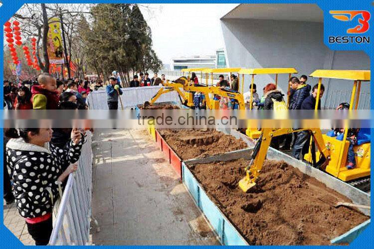 2016 Beston professional kids coin operated game machine for adults amusement excavator