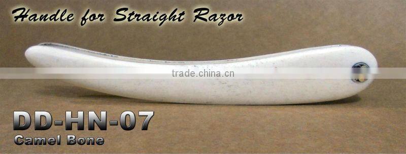 Camel Bone Straight Razor Scales for Restoring Vintage Blades
