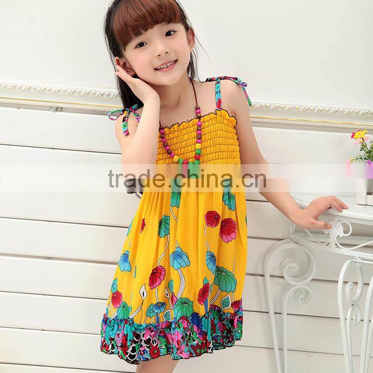Wholesale custom new design kids dress and fashion kids girls dresses or beach flower girl dresses with low prices