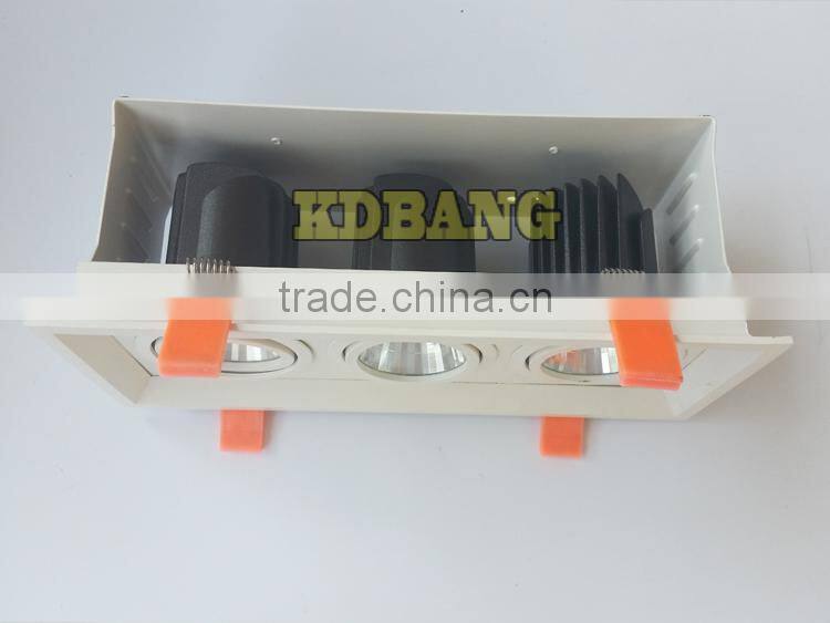 China ceiling light new 24w recessed square led downlight