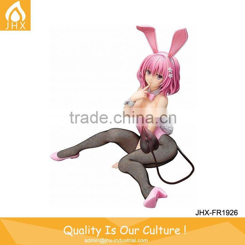 Promotion Beautiful PVC 3D Young Girl Cheap Anime Figure