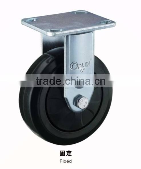 solid rubber spoke wheels