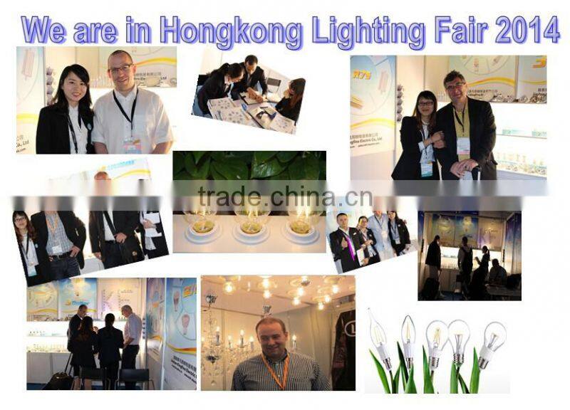 360 degree C35 candle 2w 3w 4W 6w E14 super bright led filament bulb led lighting COB-L3504N