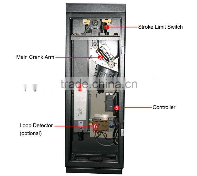 Fujica 3s 4.5m arm vehicle barrier gates