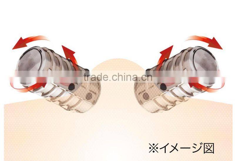 Original design luxurious facial kit with massager with 3D-fitting head