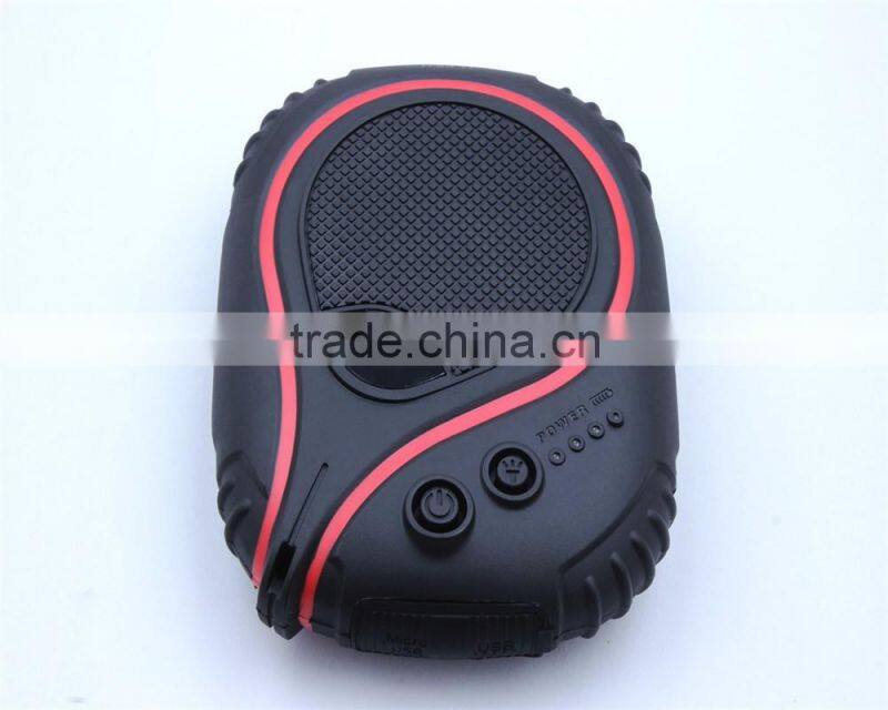 new products 2016 power bank 7800mah IP67 Waterproof solar charger Using Samsung 2600 mah 18650 li ion battery
