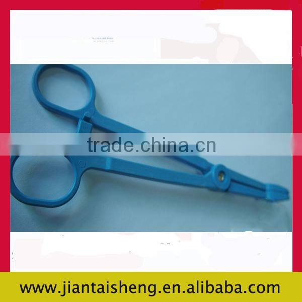 High quality medical plastic forceps / medical scissors and forceps