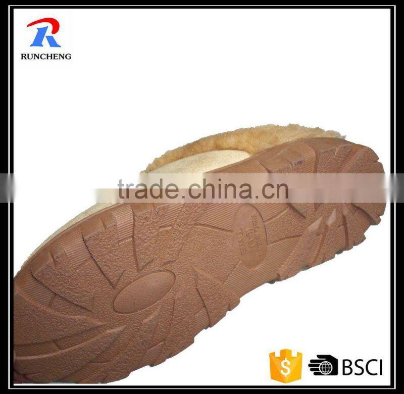 kahki soft warm home man slipper