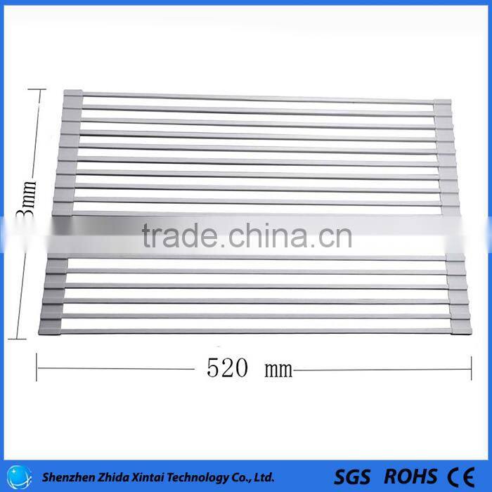 Tableware Use and Storage Holders & Racks Square Stand Type Dish Dryer With White Box Packing