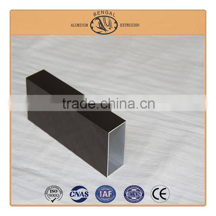 Aluminum Alloy Square Tubes , Extruded Aluminum Square Tube