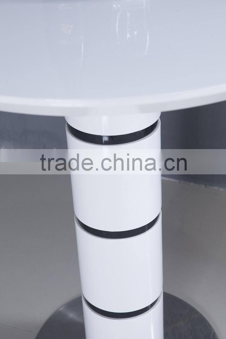 2016 High Gloss Round Bar Table Bar