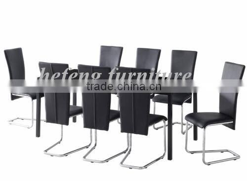 1+8 big space dining room table set