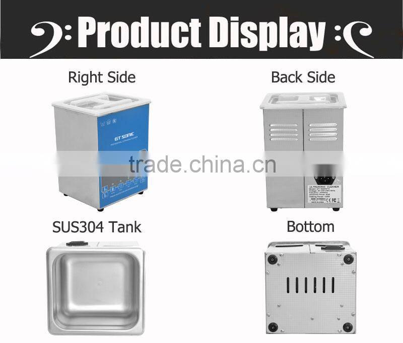 Hot product: (ultrasonic denture cleaner,lab cleaner) 3L Benchtop industrial Ultrasonic Cleaner